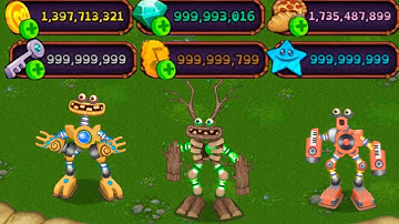 Plant Island Private Server Gameplay | MSM Hacks | My Singing Monsters