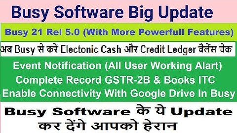 BUSY 21 New Update Top 10 More Power Features | #busy