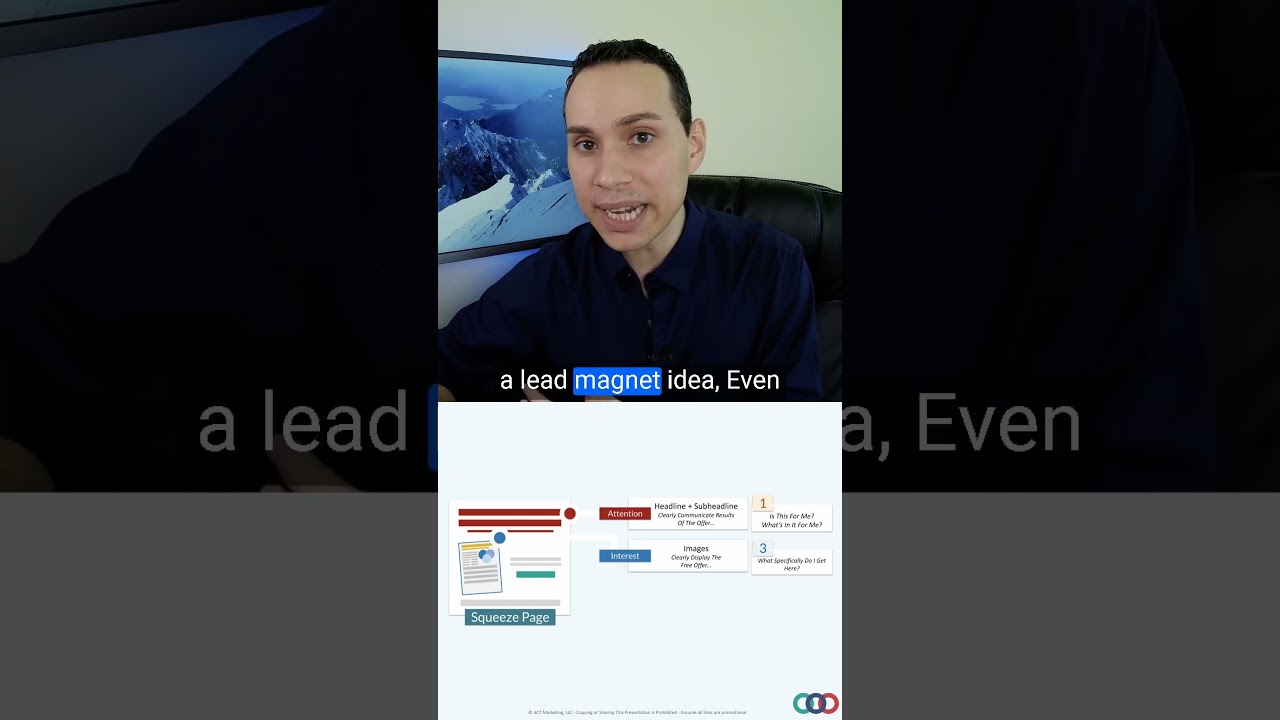 Squeeze Page: Elements For Success✨🏆