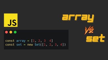 JavaScript Array vs Set | Key Differences, Performance & Use Cases Explained!