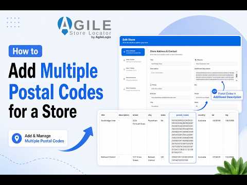 How to Add Multiple Postal Codes to a Store in WordPress
