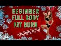FULL BODY BURN – Christmas Edition [Beginner friendly; NO JUMPING Cardio; Bodyweight only]