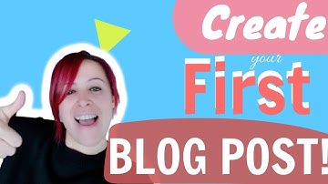 How to Create Your First Blog Post 💪💪 Best Tips For New Bloggers 💪💪