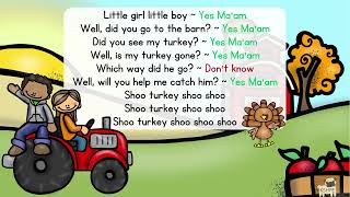 Music: Shoo Turkey, Vocal Music Education, Children Singing Folk Songs,  Call and Response FUN KIDS!