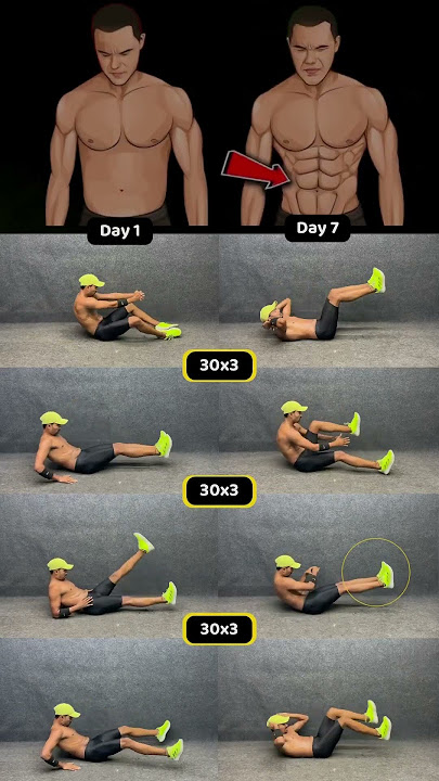 Six pack workout #fitnessmotivation #fatloss