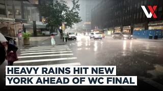 World Cup Final Weather Alert As Heavy Rain Pounds New York & New Jersey | VERTEX