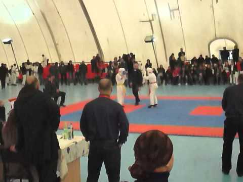 ჩემი პირველი ჩხუბი(My first fight) In Georgian Kyokushinkai Karate მონაწილე „გიორგი ხუგაევი„ (GEO)