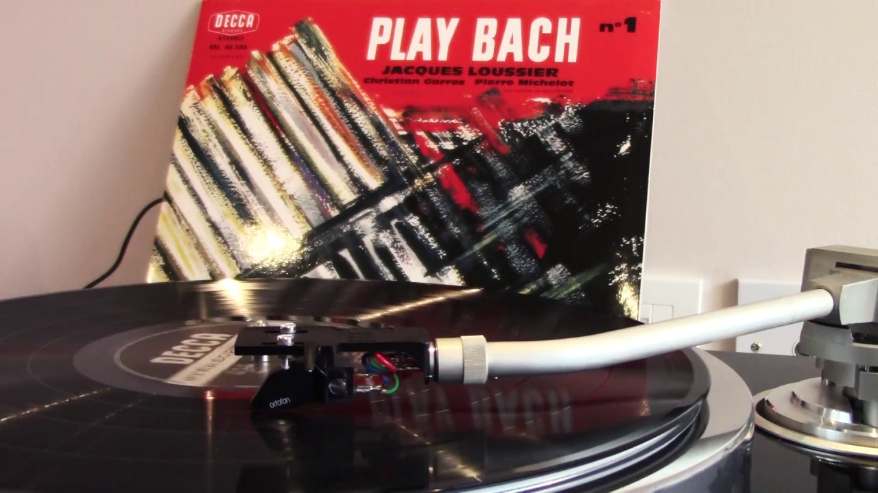 Jacques Loussier - J.S.Bach: Prelude & Fugue in C minor (vinyl: Ortofon OMP40, Graham Slee Reflex M)