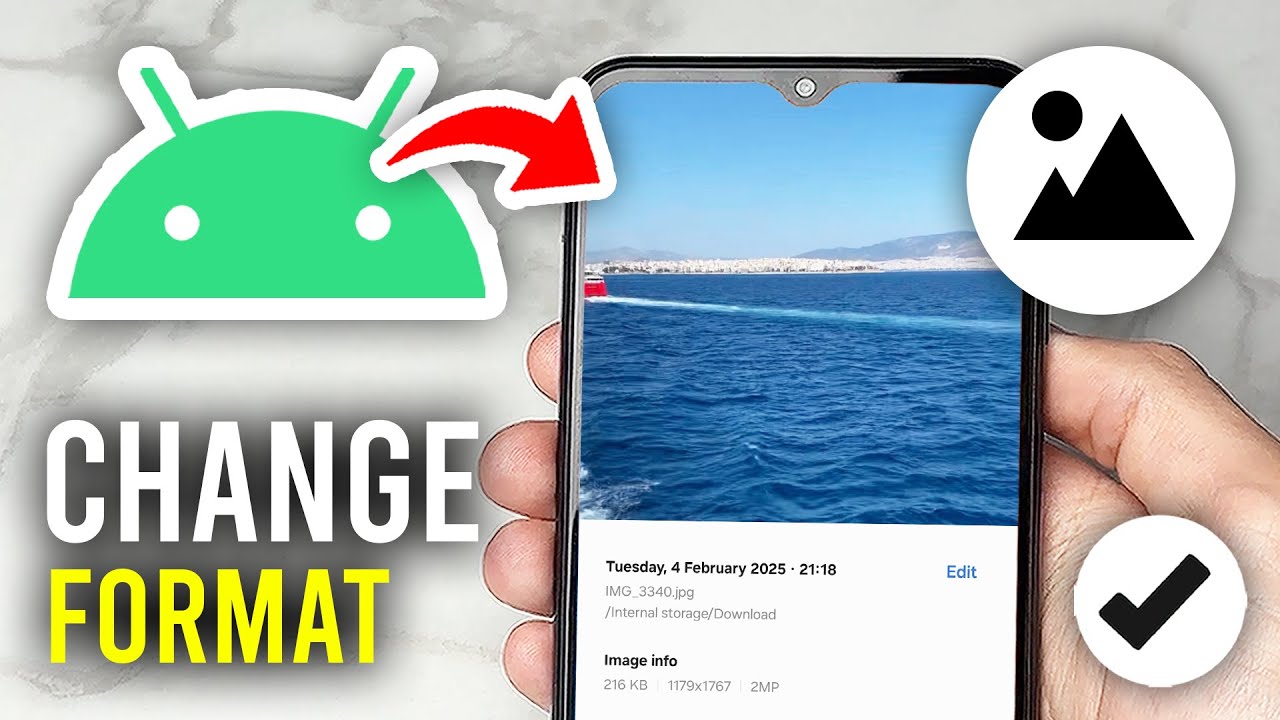How To Change Photo Format On iPhone - Full Guide - YouTube