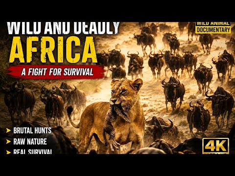 š Wild and Deadly Africa 4K | The Brutal Fight for Survival Documentary