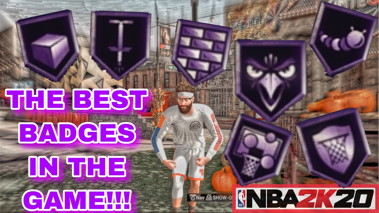 The BEST BADGES for a glass cleaning lockdown in NBA2K20!! YouTube
