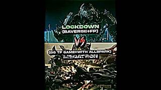 2007 Game Megatron Vs Lockdown Grimlock Character Debates