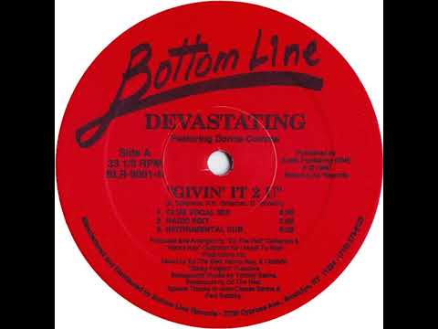 Devastating — Devastating Featuring Donna Comma - Givin' It 2 U (Instrumental Dub) A3