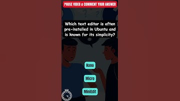 17. Ubuntu Q&A | Ubuntu Text Editor | Manipulating Text Files