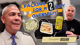 How I pack my food bag for a trip | Day in the life of an airline pilot