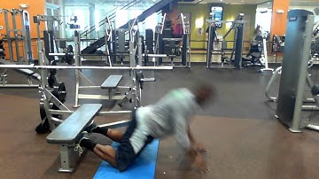 Russian hamstring curls