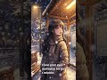Snowy Night Window ❄️ Cozy Korean Girl Ambience for Sleep &amp; Relaxation (ASMR, Calm Night)