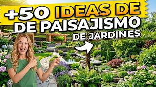¡+50 Ideas de Paisajismo que NO sabías que existían! 😱 (Transforma tu Jardín Hoy)