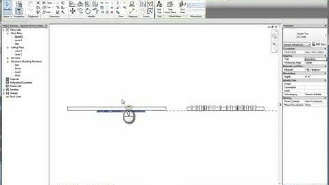 Revit 3D Model: Text Void Cut into Wall