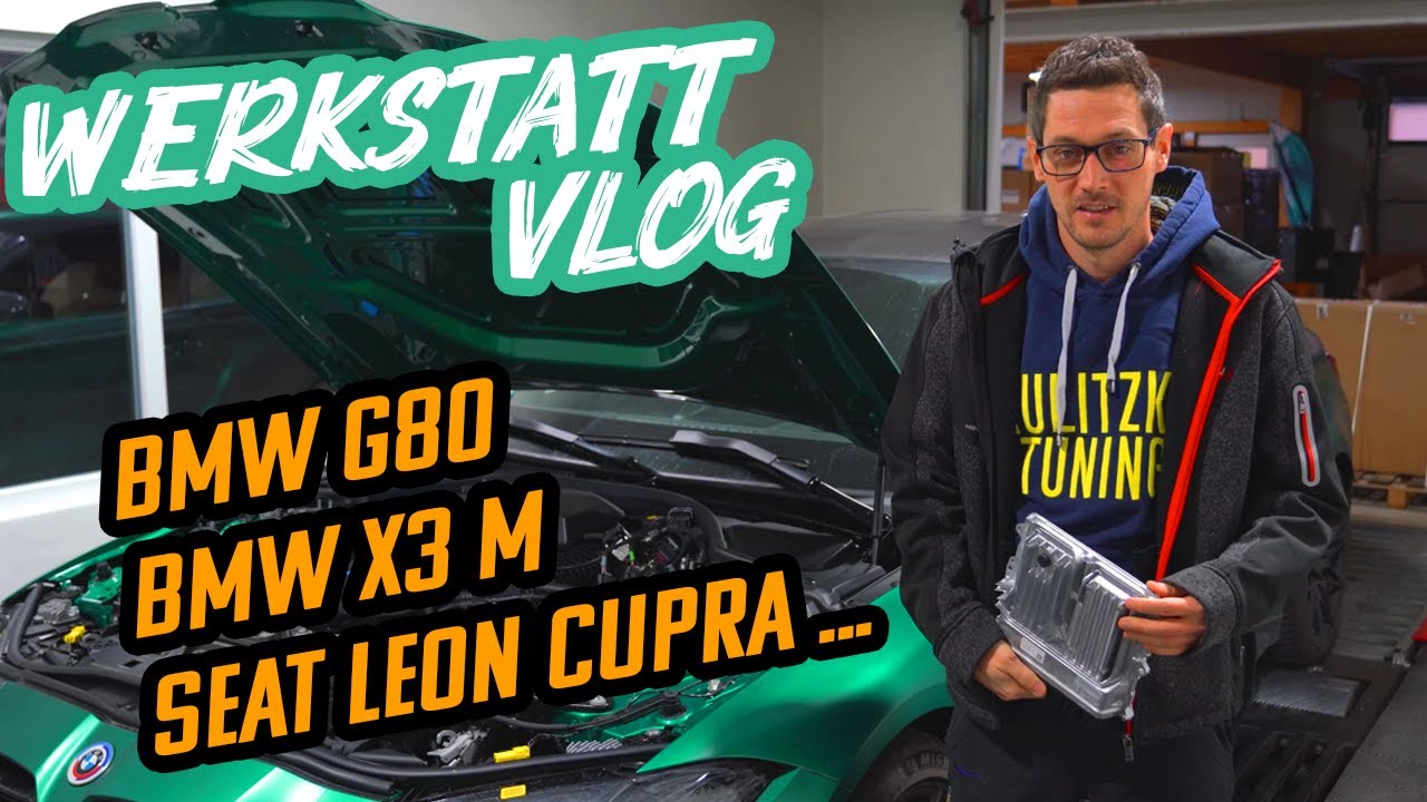 Werkstatt Vlog | BMW M3 G80 ECU Unlock | Seat Leon Exhaust + Downpipe ...