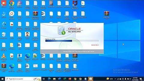 How to download and Install Oracle SQL Developer on Windows 10