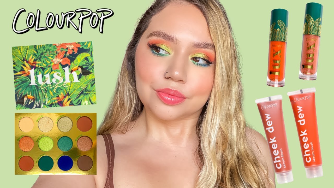 COLOURPOP LUSH LIFE COLLECTION | SWATCHES, REVIEW + TUTORIAL | Makeupbytreenz