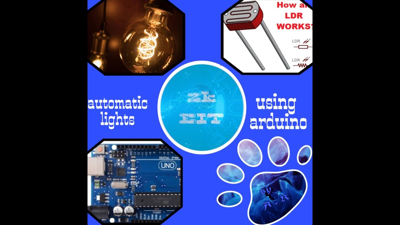 Automatic light control using arduino - YouTube