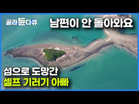 대체 섬에서 혼자 뭐해? 애들 두고 떠난 남편이 10년째 안 오길래 뭐하나 찾아가 봤더니｜셀프 기러기 아빠｜한국기행｜#골라듄다큐