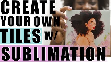 How To Sublimate Onto Ceramic Tiles!