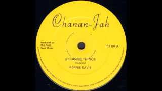 Ronnie Davis ‎- Strange Things