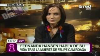 Fernanda Hansen habla de su vida tras la muerte de Felipe Camiroaga