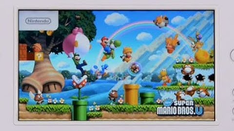 Wii U Quick Boot Menu