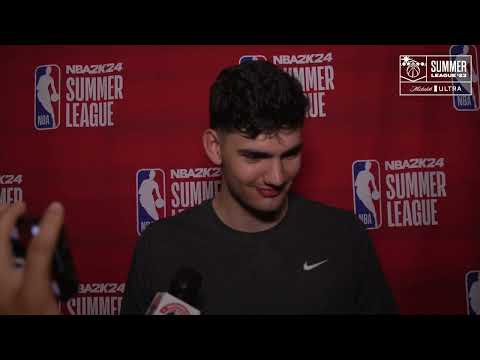 Media Availability: Wizards vs. Celtics - Summer League 7/9/23