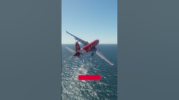 BOEING 737 LAND ON AIRCRAFT CARRIER TO SAVE EVERYONE ON BOARD?