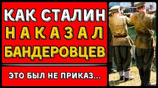 Как СТАЛИН поступил с БАНДЕРОВОВЦАМИ. Вся правда о том как работала Сталинская машина террора.
