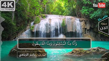 سورة الجن (كاملة) القارئ ياسر الزيلعي | حالات واتس اب دينية 2022 | مقاطع انستقرام