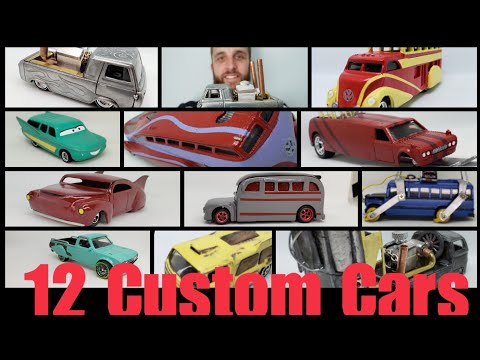 Hot Wheels 12 Unique Customs 2019 Review