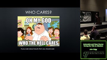 GrrCon 2018 Augusta15 Automation and Open Source Turning the Tide on Attackers John Grigg