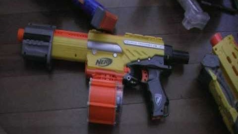 Nerf Alpha Trooper CS-18 vs Raider CS-35 vs Longshot CS-6:Urban Taggers