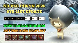 Toram Online - What To Farm & Get During Silver Coryn & New Florashroom Petarie Autumn Boss Update