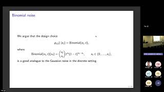 Binomial Flows: Denoising and flow matching for discrete ordinal data
