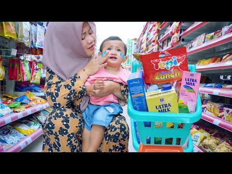 BELI SUSU DAN PERMEN YUPI BUAT SALSA ALI 🍭 AZAM MALAH NANGIS | Salsa and Family