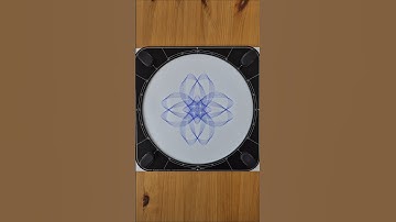 When a Spirograph Spins… 🌀#spirograph #mathart #symmetry #arte #relaxing #geometry #shorts