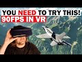 This flight sim is amazing in vr 90fps is easy  stunning graphics  no stutters
