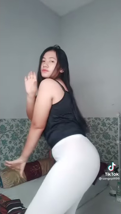 celana legging ketat||putih goyang mulus|celanaketat