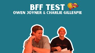 Julie & The Phantoms Owen Joyner And Charlie Gillespie Take The Bff Test