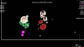 Agar.io Splitrunning Real time #1