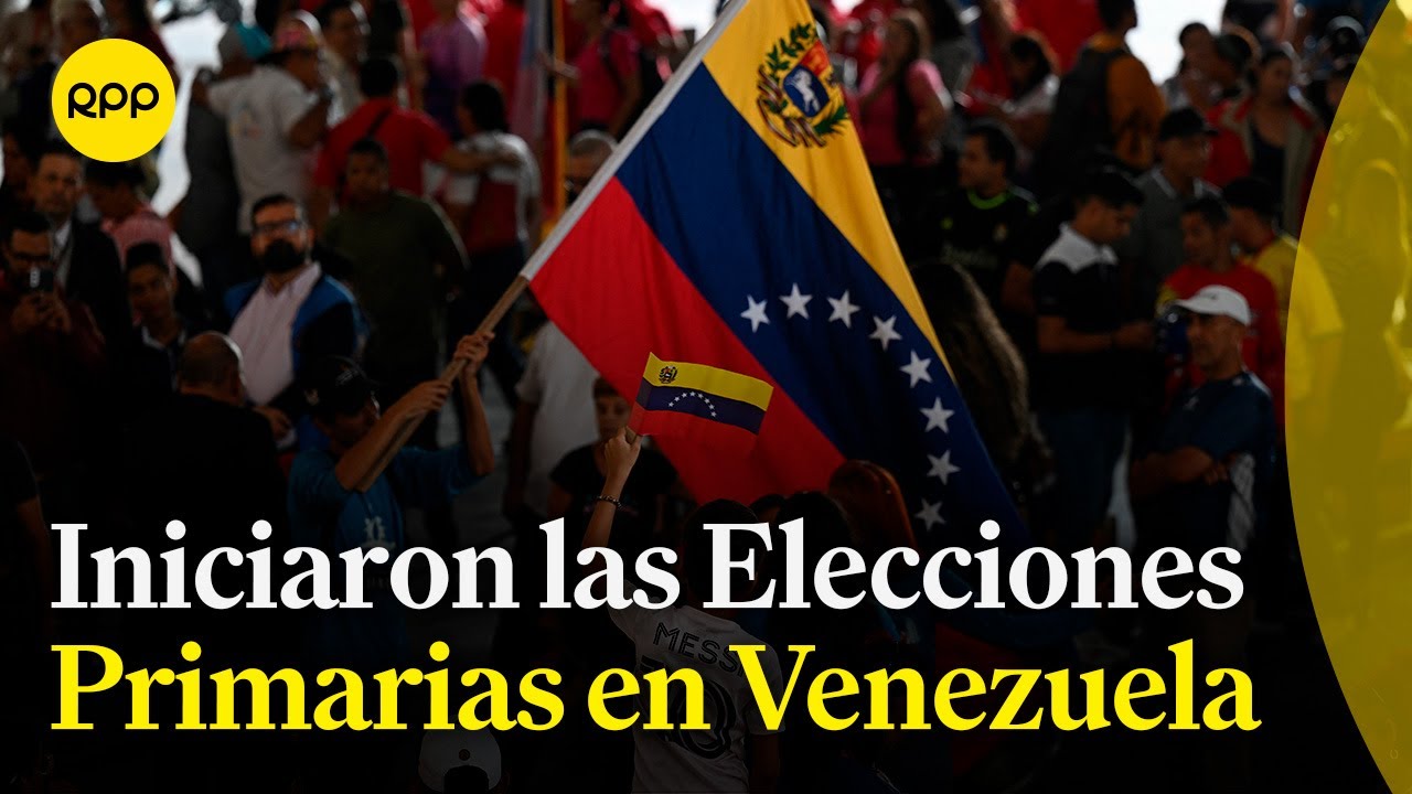 Hoy se realizan las Elecciones Primarias en Venezuela YouTube