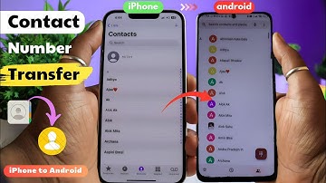 How to Transfer Contacts from iPhone to Android 2025 (Without Computer or Apps)