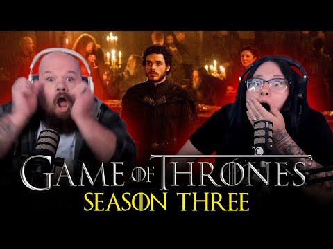 GAME OF THRONES (SEASON 3) | REACTION MARATHON! *First Time Watching*